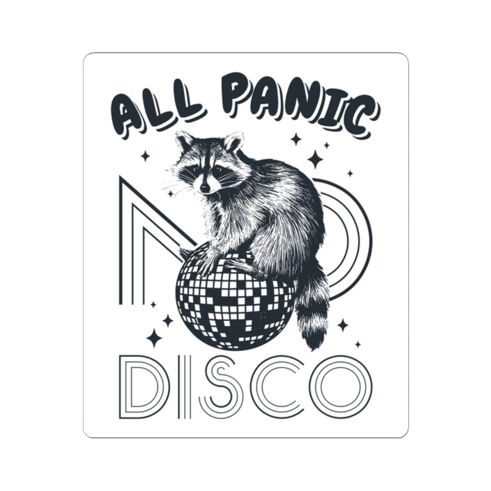 All Panic No Disco Kiss-Cut Stickers
