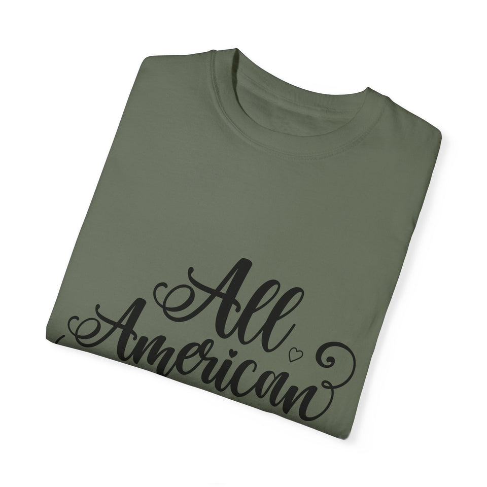 All American Dad Unisex Garment-Dyed T-shirt