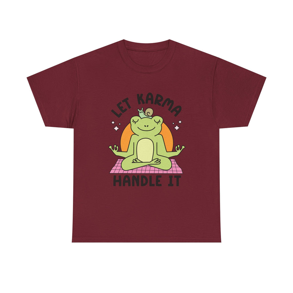 Let Karma Handle It Unisex Heavy Cotton Tee