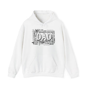 What A Dad Is Unisex Heavy Blend™ Hooded Sweatshirt