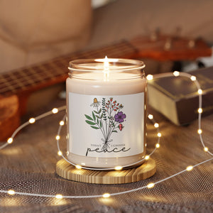 Today I Choose Peace 9oz Scented Soy Candle