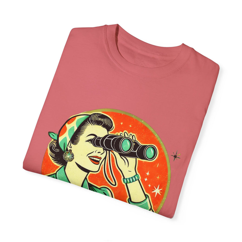 "Oh Look! Nobody Gives a Shit" Funny Unisex Garment-Dyed T-Shirt