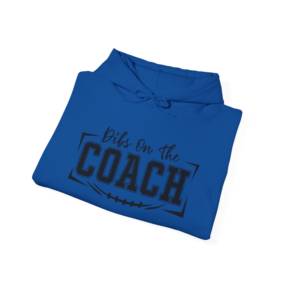 Dids On The Coach Unisex Coach Hooded Sweatshirt - Perfect Gift for Coaches & Sports Fans