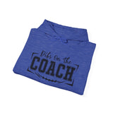 Dids On The Coach Unisex Coach Hooded Sweatshirt - Perfect Gift for Coaches & Sports Fans