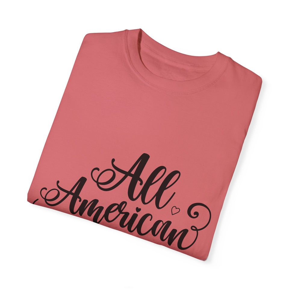 All American Dad Unisex Garment-Dyed T-shirt