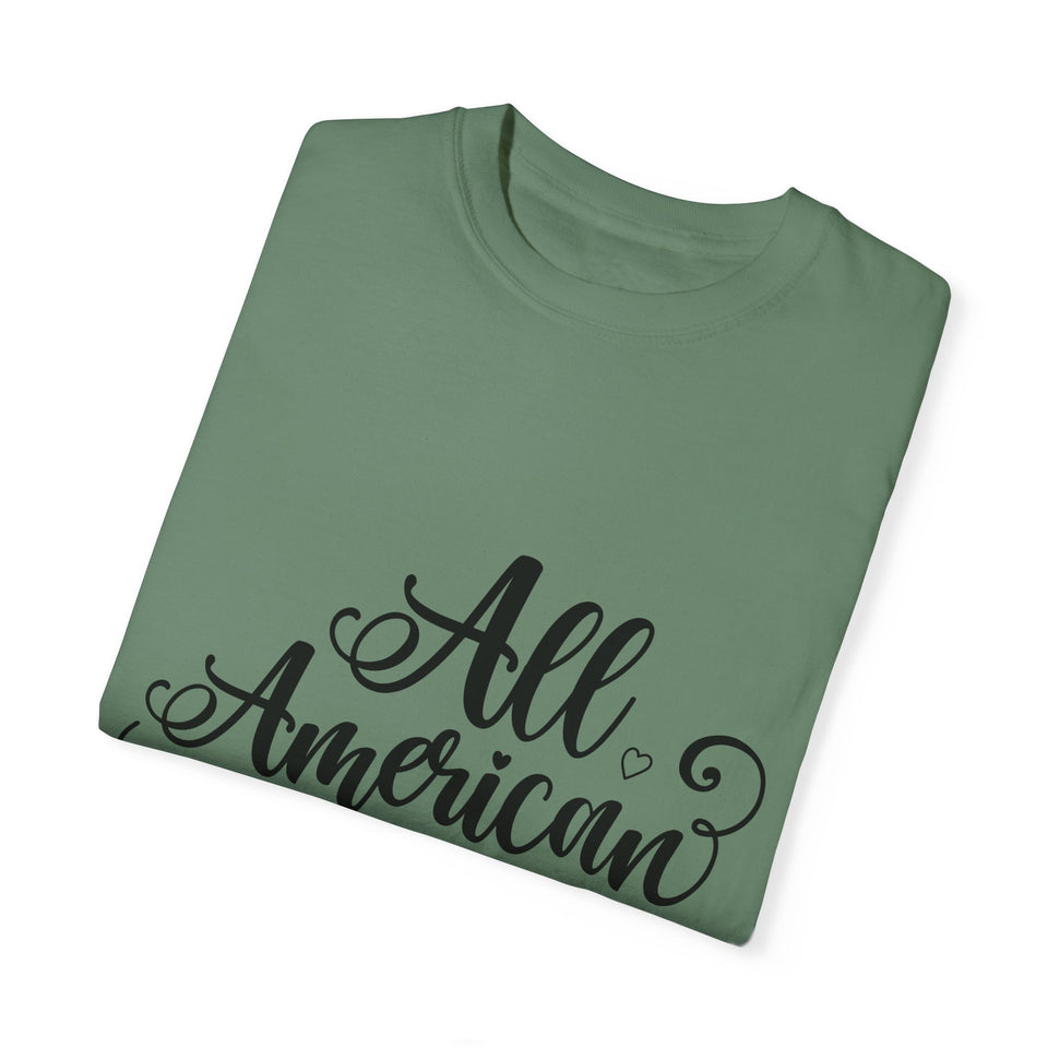 All American Dad Unisex Garment-Dyed T-shirt