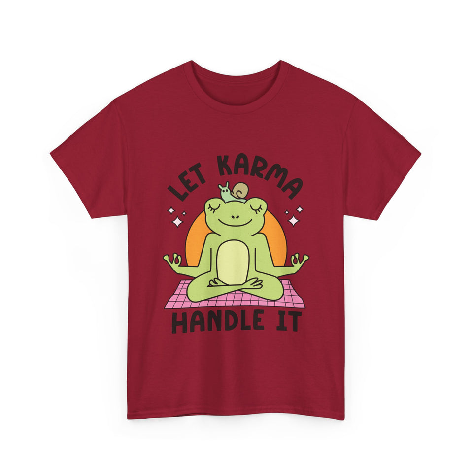 Let Karma Handle It Unisex Heavy Cotton Tee