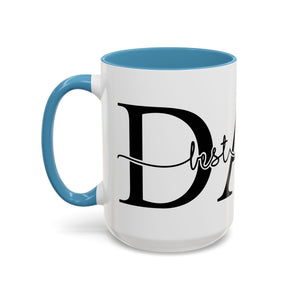 Best Dad Ever Accent Coffee Mug (11, 15oz)