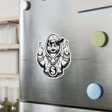 Cool Duck Gangsta Kiss-Cut Vinyl Decals - Unique Sticker for Home and Office Decor
