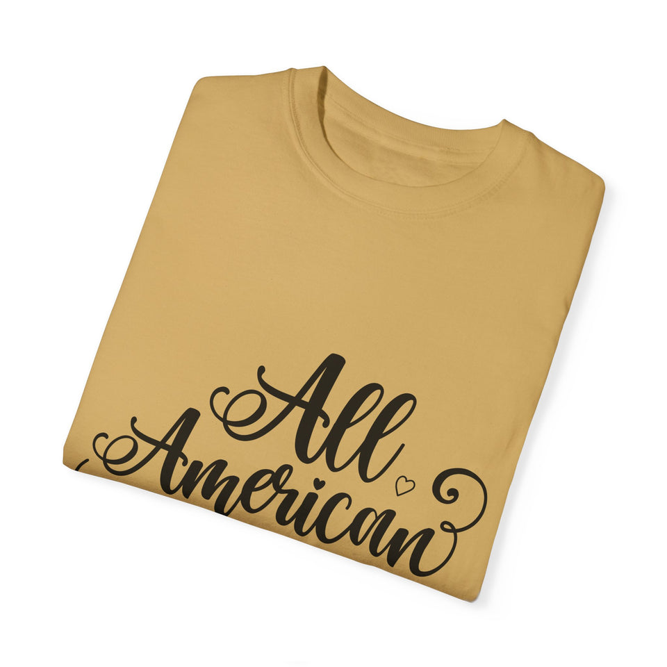 All American Dad Unisex Garment-Dyed T-shirt