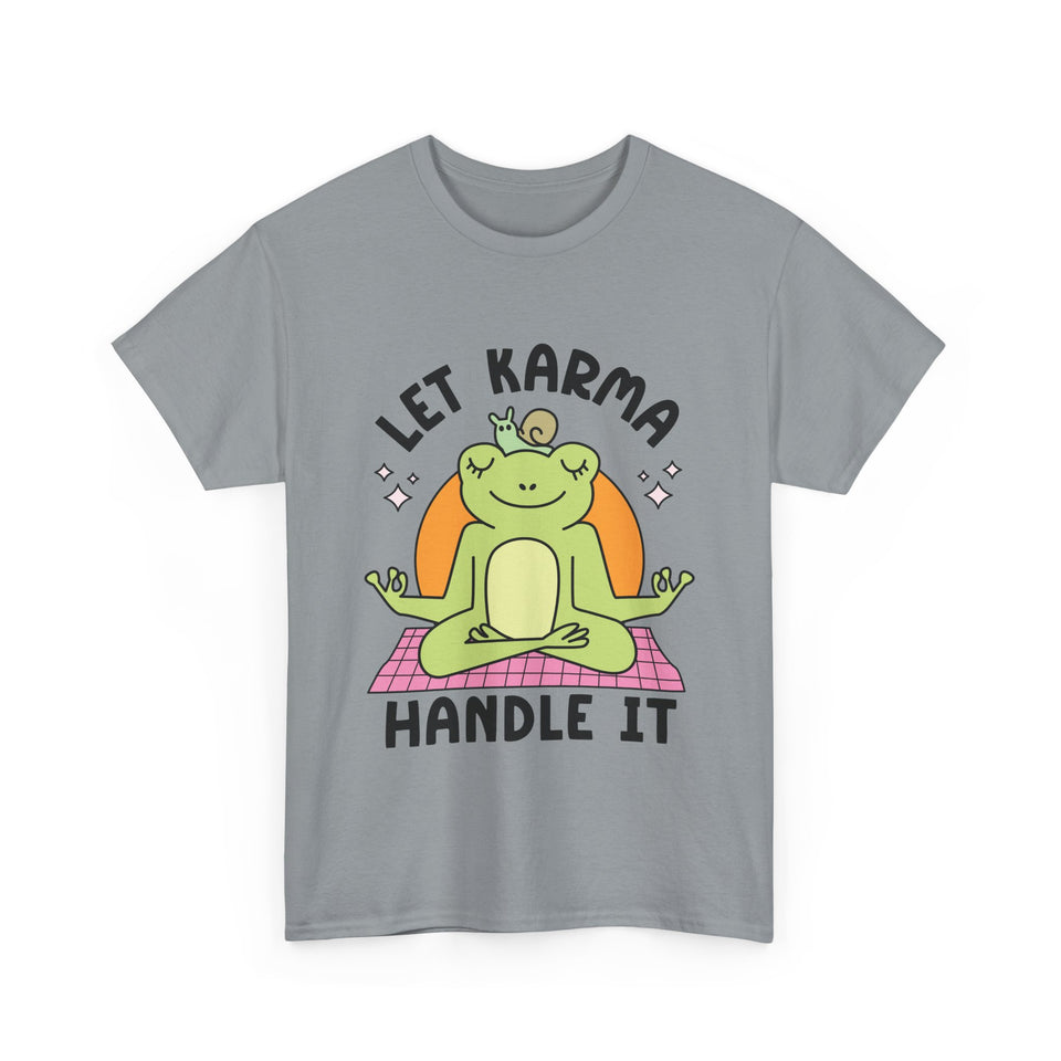Let Karma Handle It Unisex Heavy Cotton Tee