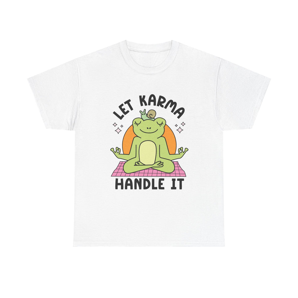 Let Karma Handle It Unisex Heavy Cotton Tee