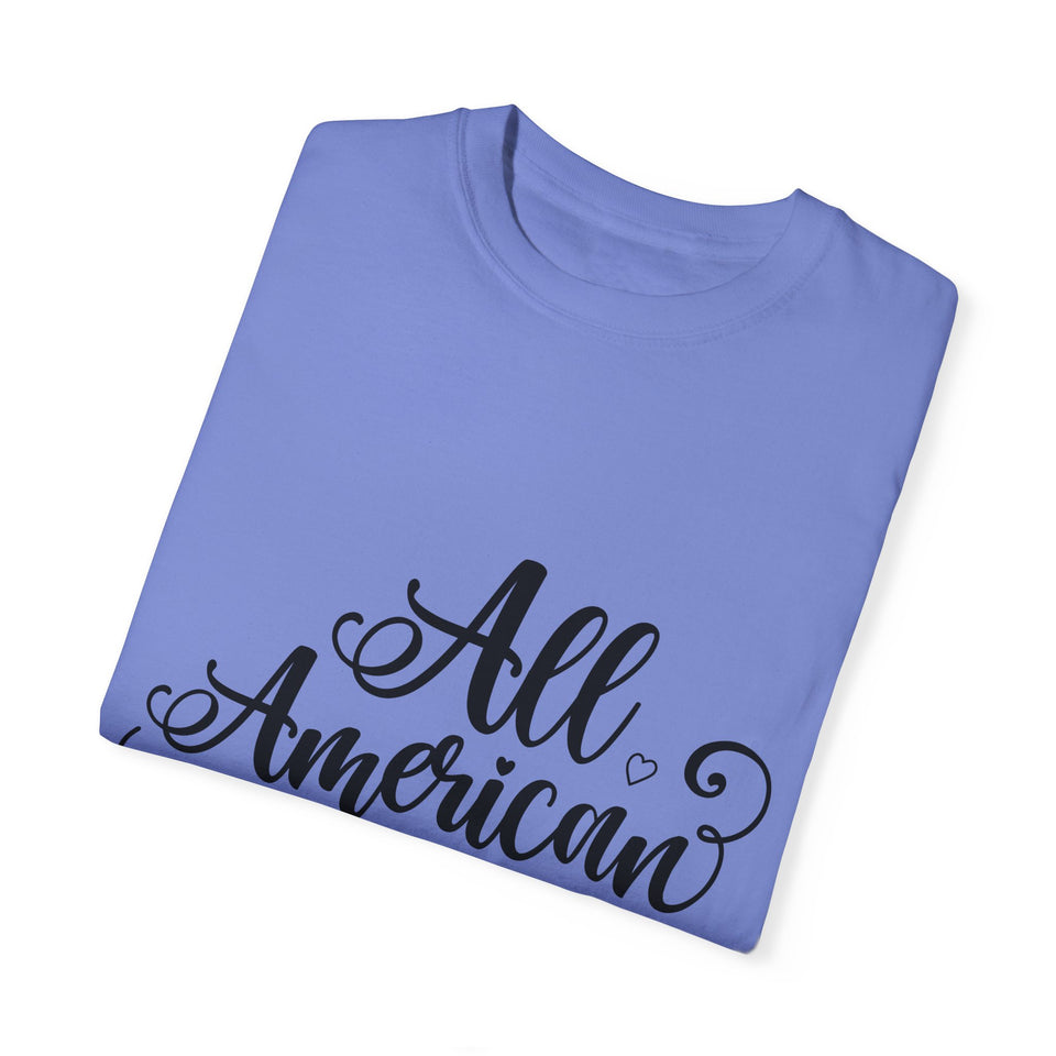 All American Dad Unisex Garment-Dyed T-shirt