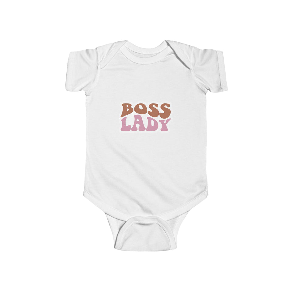 Cute Boss Lady Infant Bodysuit, Newborn Outfit