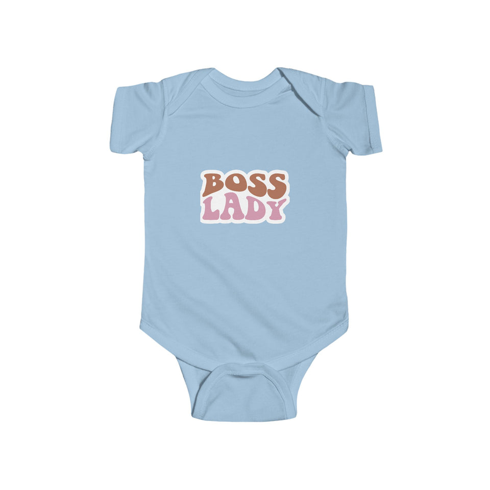 Cute Boss Lady Infant Bodysuit, Newborn Outfit