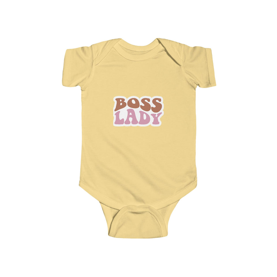 Cute Boss Lady Infant Bodysuit, Newborn Outfit