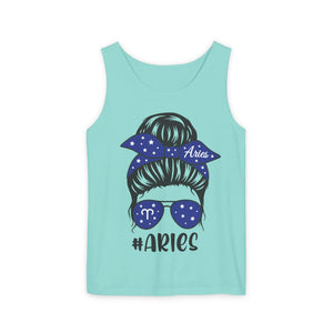 Aries Astrology Tank Top, Zodiac