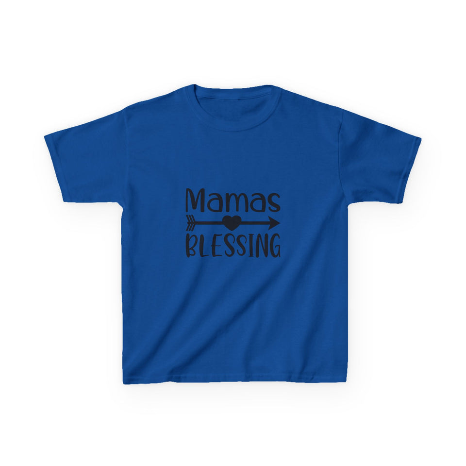 Mama's Blessing Kids T-Shirt - Mamas Blessing Cute Design