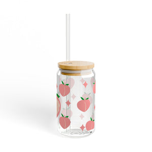 Peachy Sipper Glass, 16oz