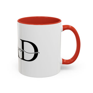 Best Dad Ever Accent Coffee Mug (11, 15oz)