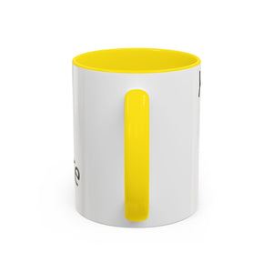 Personalized Accent Coffee Mug - Customizable Design for Home or Office