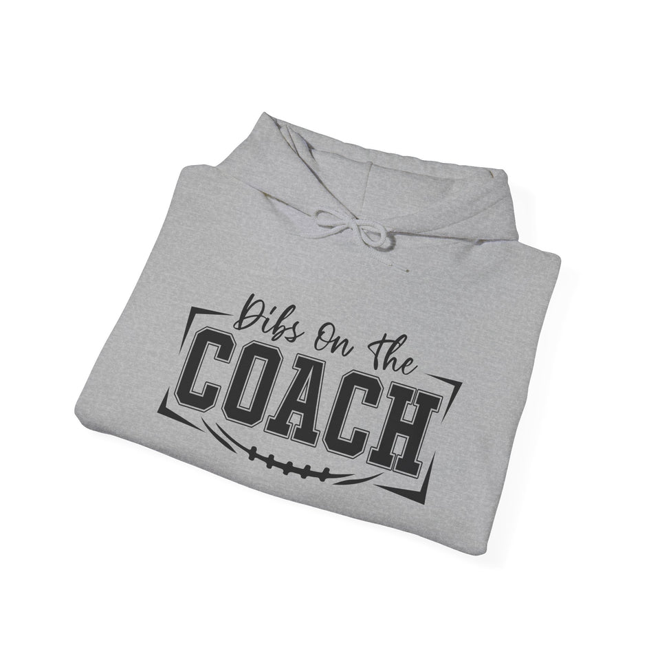 Dids On The Coach Unisex Coach Hooded Sweatshirt - Perfect Gift for Coaches & Sports Fans