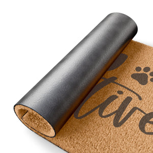 Stay Pawsitive Doormat
