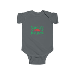 Santas Little Helper Infant Fine Jersey Bodysuit