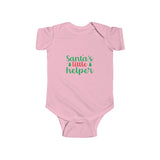 Santas Little Helper Infant Fine Jersey Bodysuit