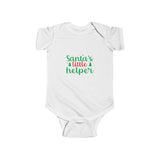 Santas Little Helper Infant Fine Jersey Bodysuit