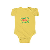 Santas Little Helper Infant Fine Jersey Bodysuit