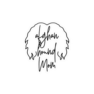 Afghan Hound Mom Kiss-Cut Vinyl Decals - Stylish Dog Lover Stickers
