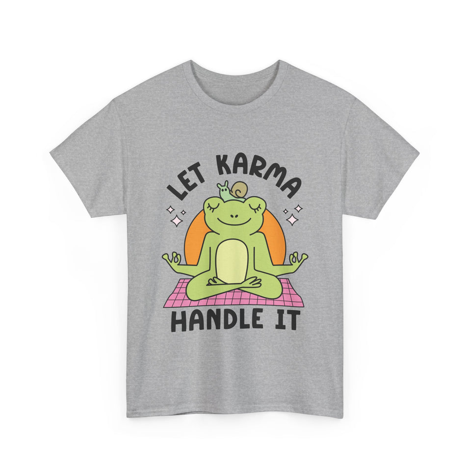 Let Karma Handle It Unisex Heavy Cotton Tee