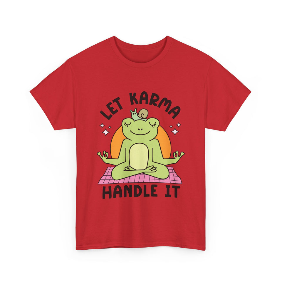 Let Karma Handle It Unisex Heavy Cotton Tee