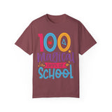 100 Magical Days Of School Unisex Garment-Dyed T-shirt