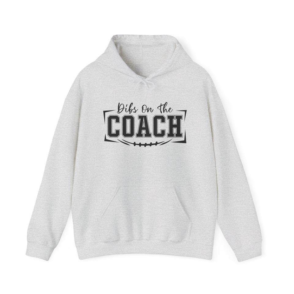 Dids On The Coach Unisex Coach Hooded Sweatshirt - Perfect Gift for Coaches & Sports Fans