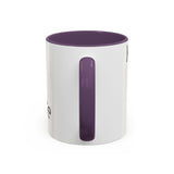 Personalized Accent Coffee Mug - Customizable Design for Home or Office