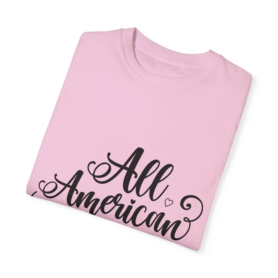 All American Dad Unisex Garment-Dyed T-shirt