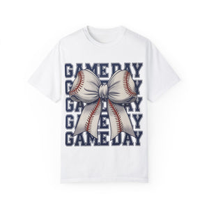 Game Day Baseball T-Shirt - Unisex Garment-Dyed Tee for Sports Fans