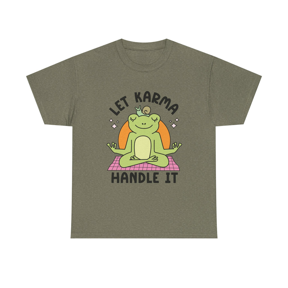 Let Karma Handle It Unisex Heavy Cotton Tee