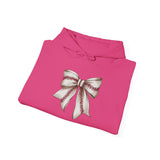 Baseball Bow Unisex Hooded Sweatshirt