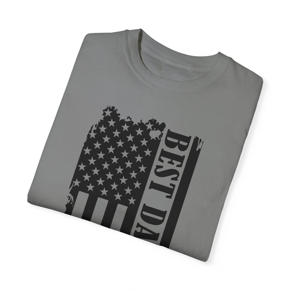 Best Dad Ever Unisex Garment-Dyed T-Shirt
