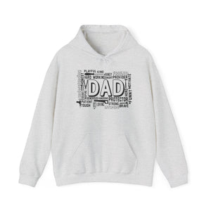 What A Dad Is Unisex Heavy Blend™ Hooded Sweatshirt