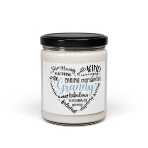Granny Heart Scented Soy Candle, 9oz
