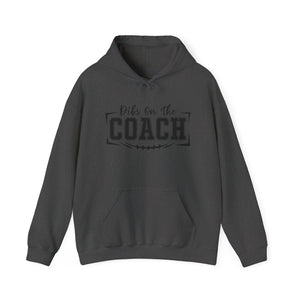 Dids On The Coach Unisex Coach Hooded Sweatshirt - Perfect Gift for Coaches & Sports Fans