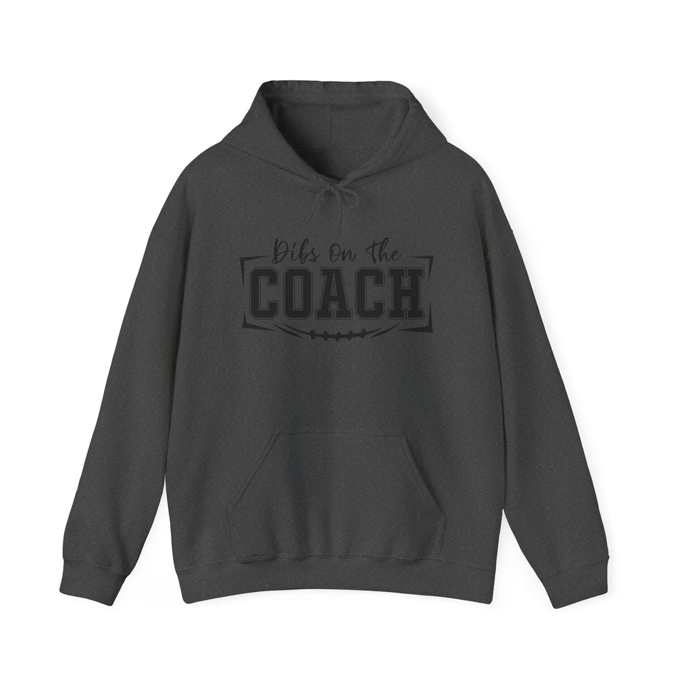 Dids On The Coach Unisex Coach Hooded Sweatshirt - Perfect Gift for Coaches & Sports Fans