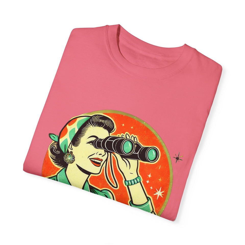 "Oh Look! Nobody Gives a Shit" Funny Unisex Garment-Dyed T-Shirt