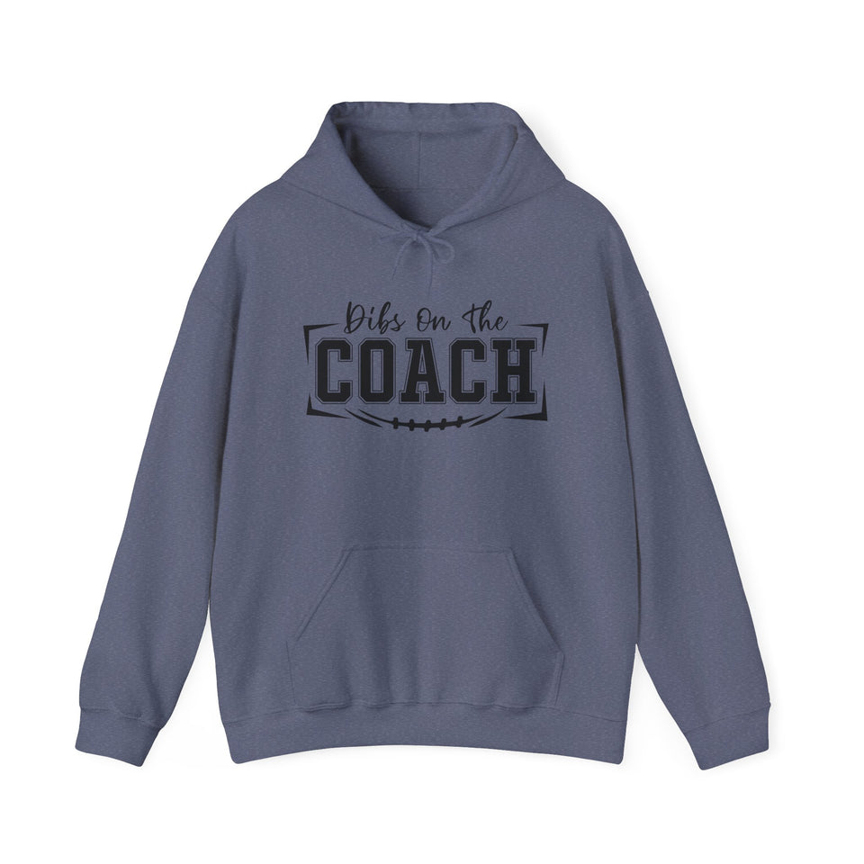Dids On The Coach Unisex Coach Hooded Sweatshirt - Perfect Gift for Coaches & Sports Fans