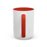 Personalized Accent Coffee Mug - Customizable Design for Home or Office