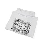 What A Dad Is Unisex Heavy Blend™ Hooded Sweatshirt